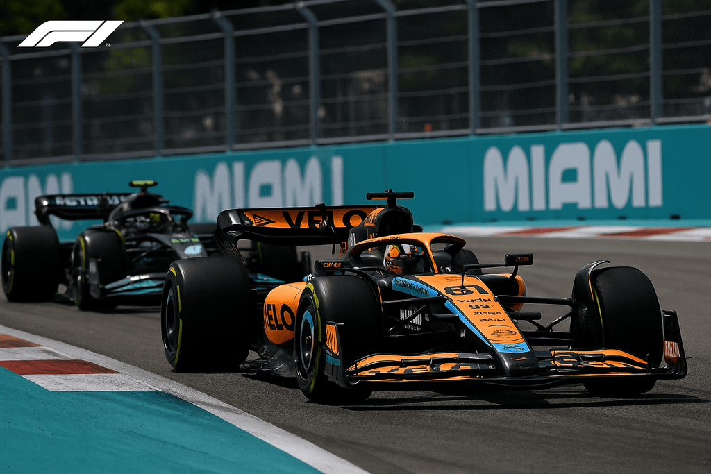 Grand Prix de Miami 2025 : Piastri magistral, McLaren fait le show en Floride
