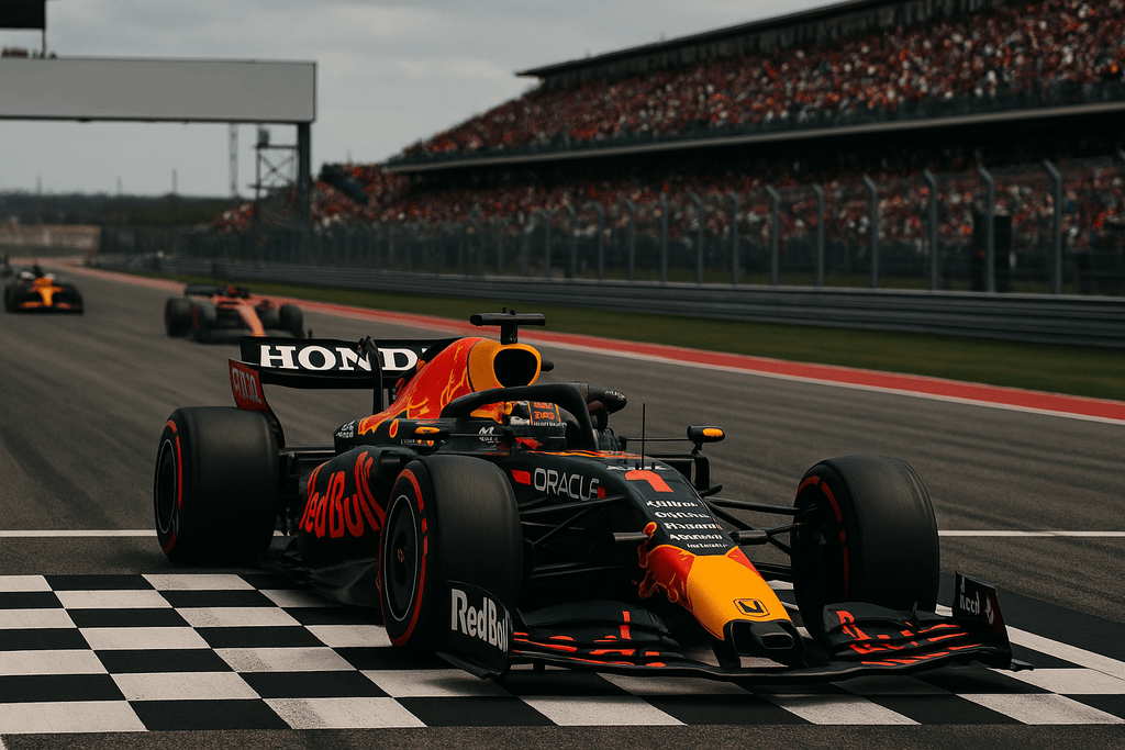 Illustration de l'article Tourismo : ๐ Grand Prix des รtats-Unis 2025 : Verstappen en patron ร Austin