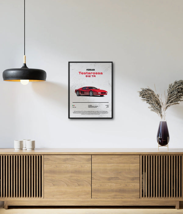 Ferrari Testarossa 512 TR Poster