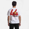 T-shirt F1 Ferrari Lewis Hamilton blanc de dos