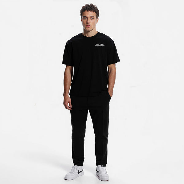 T-shirt Porsche Retro 911 Turbo Type 930 noir de face