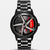 Montre Ferrari 488 de face, cadran jante 3D rotatif
