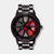 BMW M3 watch front view, 3D spinning wheel dial