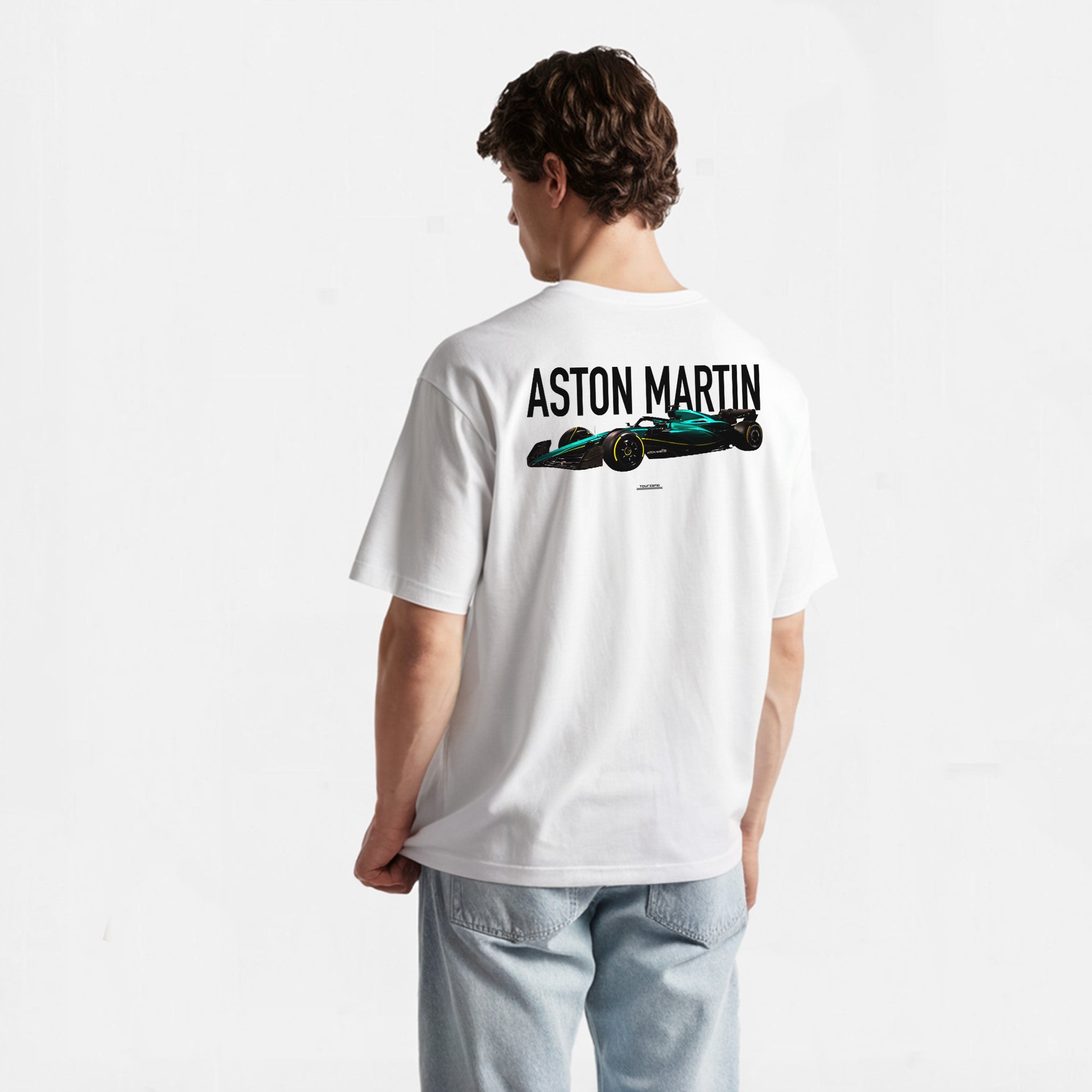 logo aston martin tee shirt