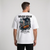 T-shirt Mazda RX-7 FD3S Shinjuku Scream blanc, vue dos : design Shinjuku by night, Tourismo Clothing