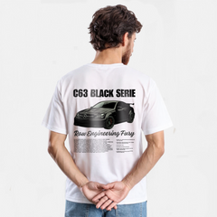 T-shirt Mercedes C63 Black Series