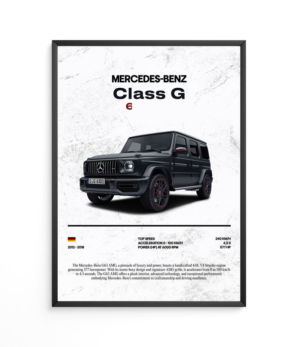 Mercedes-Benz Class G 63 AMG Poster