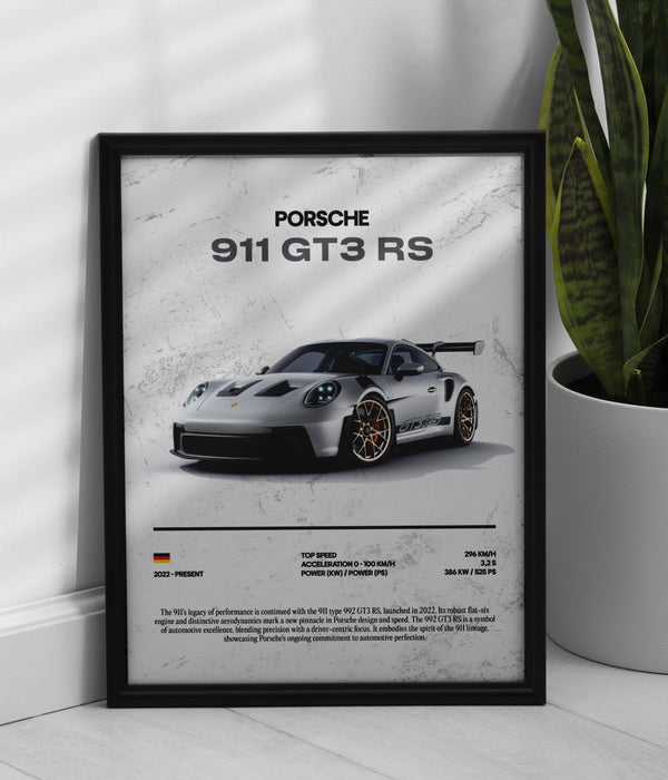 Porsche poster