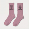 Meias Need Money For Porsche, rosa antigo
