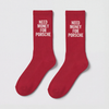 Meias Need Money For Porsche, vermelho racing