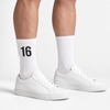 Meias Charles Leclerc 16, branco