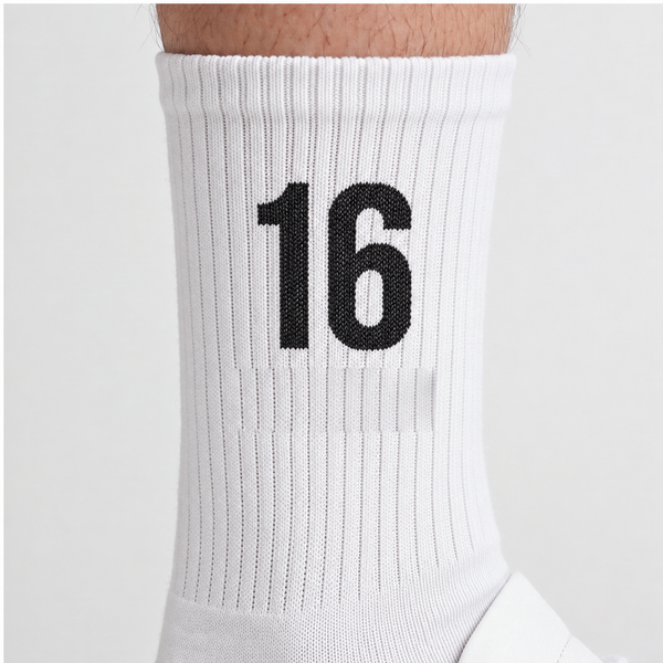 Meias Charles Leclerc 16, branco