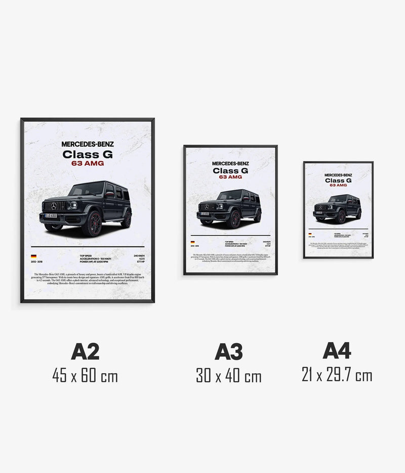Mercedes-Benz G 63 AMG Class Poster, view 3