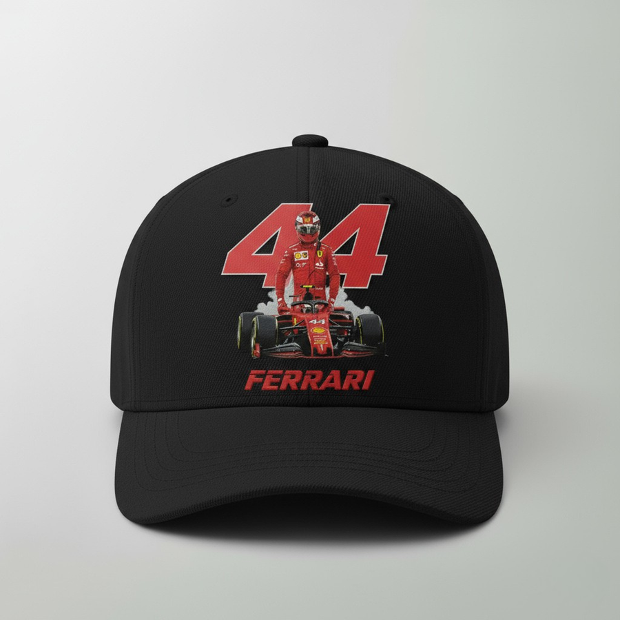 Boné Lewis Hamilton F1 – Ferrari 44 Legacy Edition