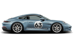 Voiture Porsche 911 GT3 ST bleu 