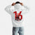 Sweat F1 Ferrari Charle leclerc blanc de dos 