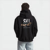 Sweat Lamborghini Aventador SVJ or noir de dos 