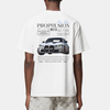 T-shirt BMW M3 CS blanc de dos 