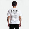 T-shirt Charles Leclerc Paddock Élite Blanc de dos 