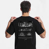 T-shirt Charles Leclerc Paddock Élite Noir de dos