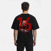 T-shirt F1 Ferrari Charle leclerc noir de face