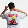 T-shirt F1 Lewis Hamilton Signature blanc de dos 