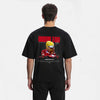 T-shirt F1 Lewis Hamilton Signature noir de dos