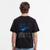 T-shirt Nissan GTR Noir de dos 