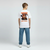 T-shirt enfant Lando Norris blanc – Champion F1 2025