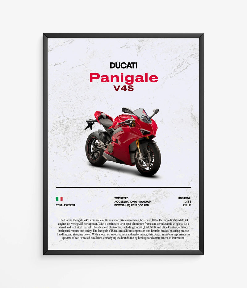 Ducati Panigale V4S Poster, view 2