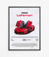 Poster Ferrari LaFerrari