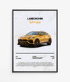 Poster Lamborghini Urus