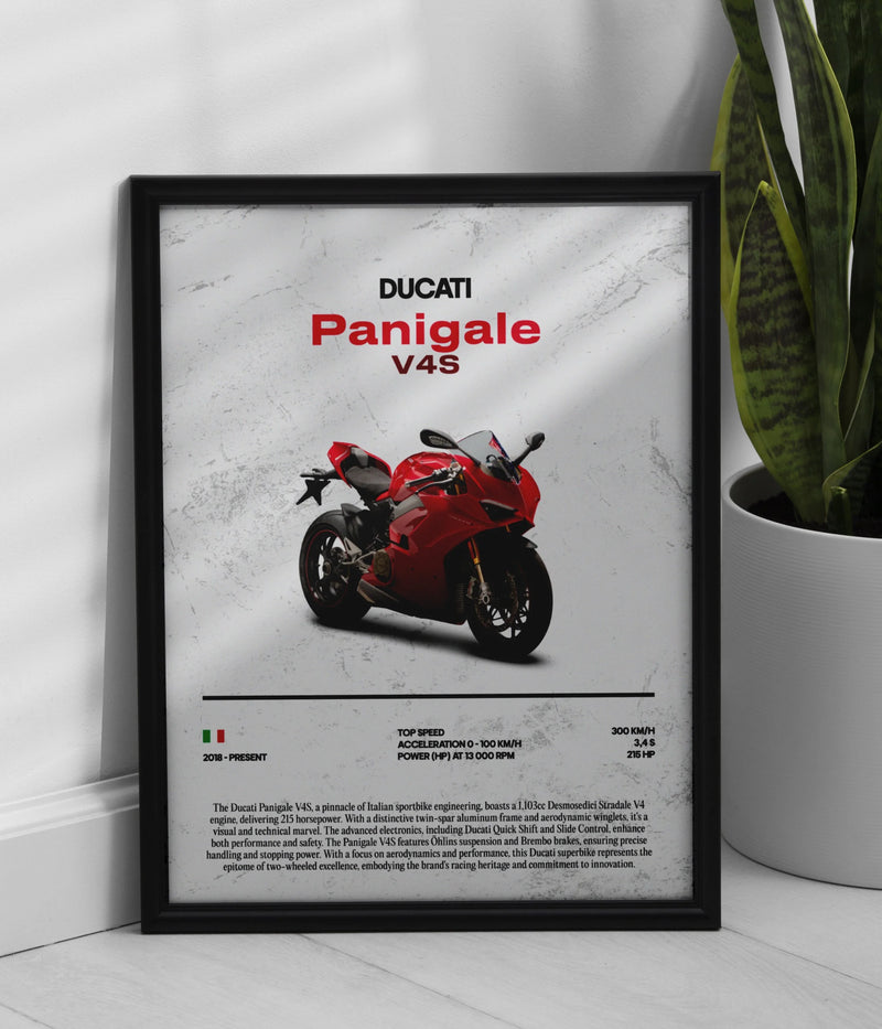 Ducati Panigale V4S Poster, view 1