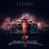 Toile F1 Ferrari Charles Leclerc