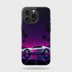 Capa para iPhone Ferrari Testarossa Synthwave