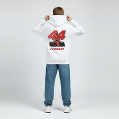 Sweat à capuche Lewis Hamilton Enfant Numéro 44 Ferrari Édition