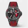 Montre Audi RS 3, coloris bracelet rouge