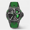 Montre Audi RS 3, coloris bracelet vert