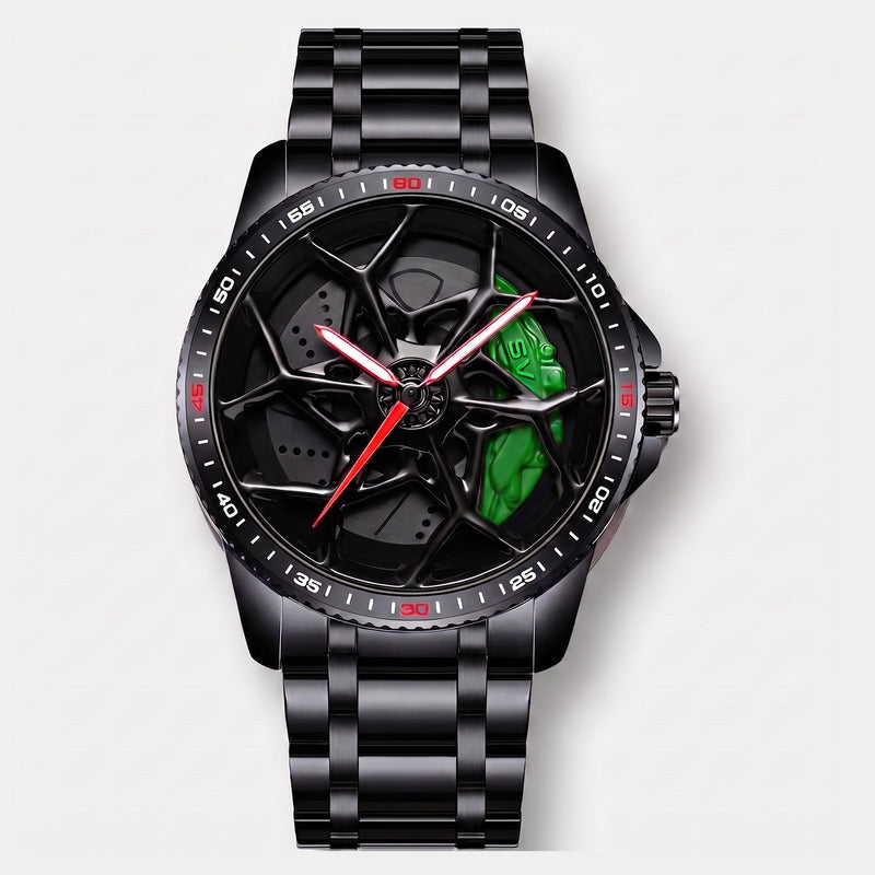 Relógio Lamborghini SV, pinça verde