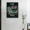 Toile Circuit F1 Monza Italie