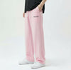 Pantalon de jogging Tourismo Paddock rose 400gsm, vue de dos.