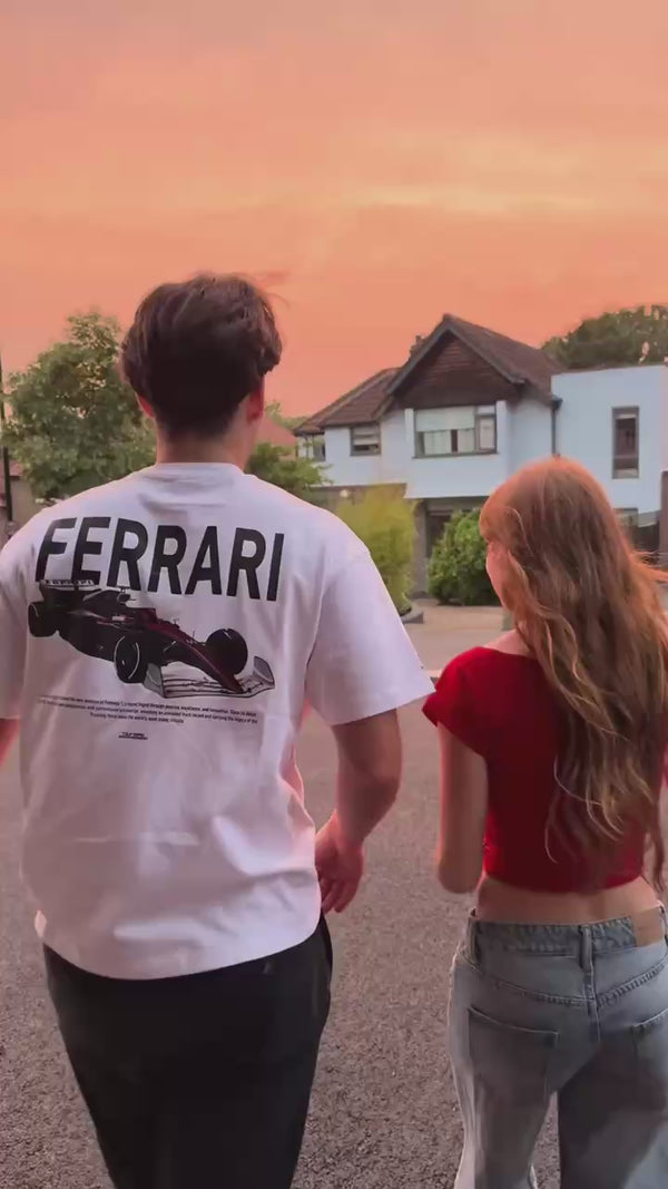 ambiance tshirt ferrari couple