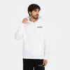 Sweat F1 Albert Park Circuit d’Australie blanc – vue de profil avec logo Tourismo brodé