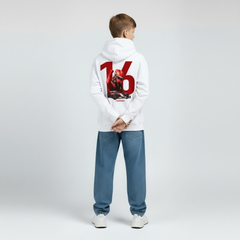 Sweat à capuche F1 Charles Leclerc Ferrari Enfant