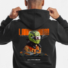 Sweat noir F1 Lando Norris Signature avec design imprimé dans le dos, mannequin vu de dos