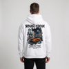 Sweat Mazda RX-7 FD3S Shinjuku Scream blanc, vue dos : design Shinjuku by night, Tourismo Clothing