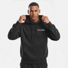 Sweat noir Spa Grand Prix Édition porté par mannequin, vue de face simple