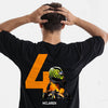 T-shirt lando norris mclaren noir de dos 