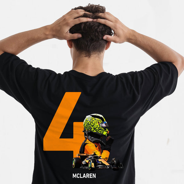 Lando Norris 2023 F1 T-Shirt - Orange - Adult & Kids Sizes