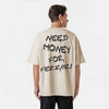 t-shirt need money for ferrari beige de dos